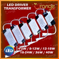 LED DRIVER / TRANSFORMER / 4-7W / 8-12W / 12-18W / 18-24W / 36W / 40W