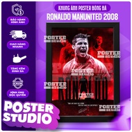 Poster, decorative picture frame RONALDO AIG MU2008 (including Poster and Composite frame)