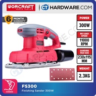 WORCRAFT FS300W CORDED FINISHING SANDER 300W