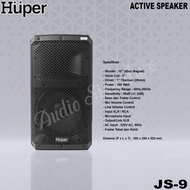 Speaker Aktif 10 Inch Huper Js9 / Js-9 Original 300W Harga 1 Pasang