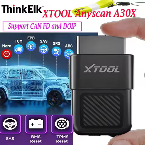 XTOOL Anyscan A30X Scan Tool Xtool A30x Support CAN FD and DOIP For FCA Vehicle OBD2 Scanner Feature