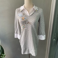 USED Jaspal 3/4 Sleeve top size XS