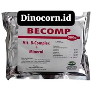 BECOMP POWDER 500gr B COMPLEKS b COMPLEX raidall - BECOMP BECOM BCOMP RAID-ALL VITAMIN B COMPLEX COM