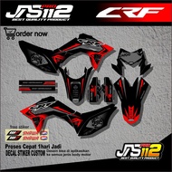 HONDA Decal Sticker Crf 150 L - CRF Motorcycle Sticker - Sticker Crf 150LHONDA