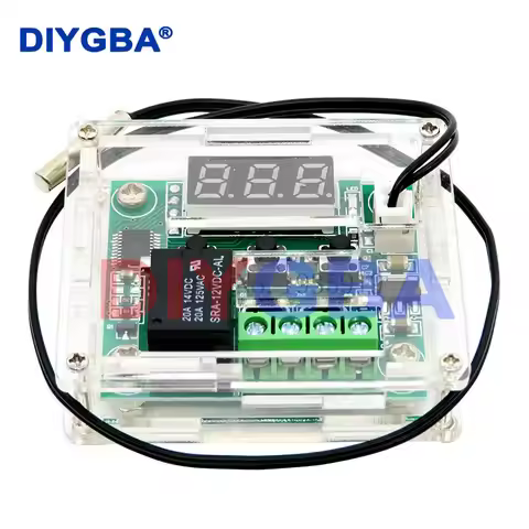 W1209 DC 12V heat cool temp thermostat temperature control switch temperature controller thermometer