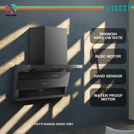 Vatti V997 Range Hood 2800m3/h Airflow Rate BLDC Motor Hand Sensor V997 Hud