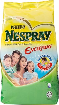 Nespray Everyday Instant Milk Powder 550g | Nespray Fortified Full Cream Milk Powder 600g