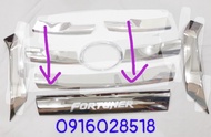 Fortuner 2017 2018 2019 2020 Ốp mặt Calang xi mạ Crom mat ca lăng