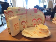 櫻桃小丸子 野餐 餐具套裝
