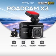 [WIFI VERSION] ROADCAM WIFI X3 Budget Dash Cam Dual Channel Recording 1080P Full HD