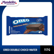 Oreo Biskuit Double Choco Wafer 117g 