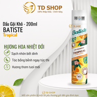 [NK UK] Dầu gội khô Batiste Dry Shampoo 200ml - TD Shop