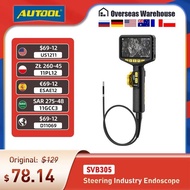 AUTOOL SVB305 720 HD Automotive Industrial Endoscope with Light  Autofocus Endoscope Inspection Came