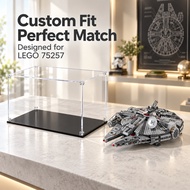 Model Display Case for Lego 75257 Millennium Falcon Rocket Display Case Model Showcase Malaysia