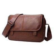 AM กระเป๋าหนังสะพายไหล่  รุ่น MBQ-9874 (M11-019) MMB สำหรับสุภาพบุรุษ  พร้อมสะพาย จากร้าน ALL MEN