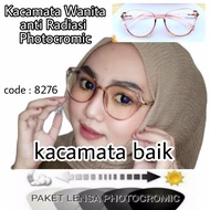 kacamata 8276 | photocromic anti radiasi | kacamata wanita