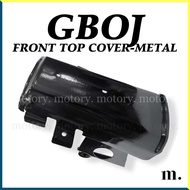 HONDA GBOJ - FRONT TOP COVER (METAL) BLACK 64310-GBO-000ZB HORN COVER DEPAN EMBLEM  BESI C70 PETAK