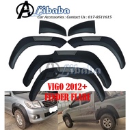 REVO/2012-2015 HILUX VIGO Fender Flare 6 Pcs Full Fender View