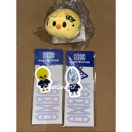 NAME TAG BBOKARI & KEYRING YINYANG BBOKARI AND WOLFCHAN SEALED POP UP KARMA