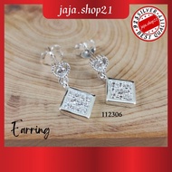 | 925 Silver CZ Stones Square Earring (112306) | 925 Silver Cintaheart All Size | 925. Silver Rectan