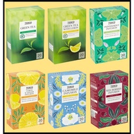 [TERMURAH] Tesco Lotus's Infusion Green Tea, Green Tea Lemon, Peppermint, Lemon &amp; Ginger, Camomile, Red Berries 20 Bags