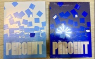 ONE PERCENT Album x2