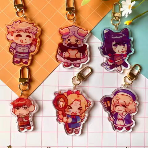 Kawaii Anime Manga Charm LAST CHANCE Dungeon Meshi Acrylic Keychain Collectible Bag Accessory