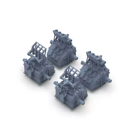 Yao's Studio LY224 1/700 1/350 1/200 1/144 3D Printed Resin U.S Navy MK37 Rada Equipped with MK22 Ra