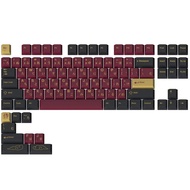 Redsuns GMK Red Samurai Keycap Set for Tenkeyless Keyboards - Compatible with Cherry MX Switches and