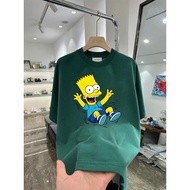 Simpson SS53 unisex cartoon t-shirt for men and women, loose form, 100% Cotton