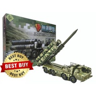 Model kit 4d model military truck Russian missile launcher S300 model