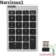 NARCISSUS Numeric Keypad, Shortcut Keys Mini Wireless Mini Keyboar, Durable 22 Keys 2.4G USB Keyboar