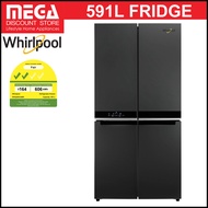 WHIRLPOOL 5WQ24NIJABK JumboFlexi  FRENCH-DOOR FRIDGE (2 TICKS)