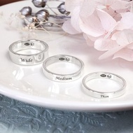 經典銀戒 925純銀戒指 刻字訂製 男戒 女戒 應援小物 訂做戒指