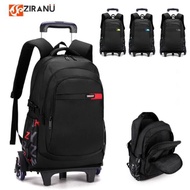 School Trolley Bag With Wheels School Rolling Backpacks Bags For Boys Kids Travel Wheeled Bag School Bag With Trolley