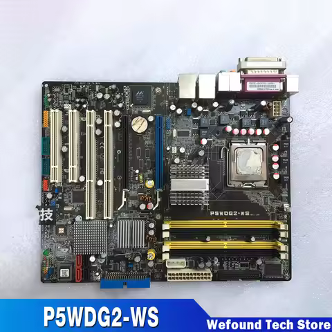 775 Pin 975X Workstation Equipment Motherboard P5WDG2-WS