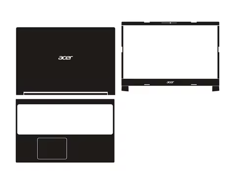 Pre-cut Skin Cover For Acer A715-42 A715-73G A715-41G A715-71G A715-72G A615-51 VN7-571G VN7-591G AN