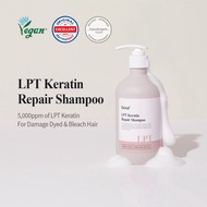 [DALEAF] LPT Keratin Repair Shampoo 500ml (INTENSIVE KERATIN TREATMENT)