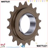 WTTLE Bike Freewheel, 7.8cm Diameter Easy Installation Single Speed Freewheel, Durable Steel 18 Teet