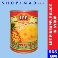 LEE PINEAPPLE SLICE IN SYRUP | KEPINGAN NENAS DALAM SIRAP