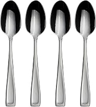 Oneida Moda Fine Flatware Cocktail Spoons, 0.35 LB, Metallic