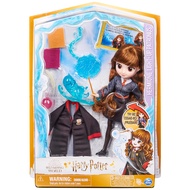 Wizarding World Harry Potter, 8-inch Hermione Granger Light-up Patronus Doll with 7 Doll Accessories