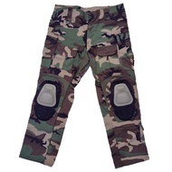 GEN3 Tactical Pants G3 Men Combat Trousers CP Camo Cargo Pant +Knee Pads Training Hunting Pants Work