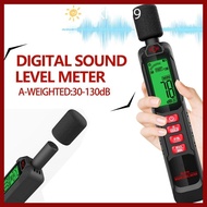 PTKFPT09 Sound Level Meter, 30-130dB Digital Display Noise Meter, Professional Windproof 125Hz-8KHz 