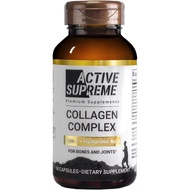 Collagen Pills Type 2 for Healthier Joints - Grass Fed Beef Collagen Hydrolyzed Type 2 Capsules with