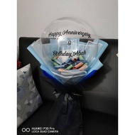 BIRTHDAY &amp; ANNIVERSARY - Bobo Balloon Bouquet Money Harga Sudah Termasuk Duit+ FREE WISH CARD