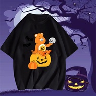 COD - Mao Shop Halloween Carebear & Shirt, Unisex Cotton Fabric