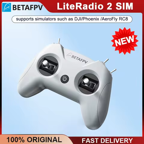BETAFPV LiteRadio 2 SIM Radio Transmitter DJI Phoenix RC8 FPV Simulator Gamepad