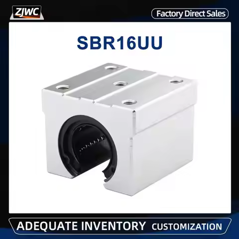 4pcs SBR16UU Aluminum Block 16mm High Quality Linear Motion Ball Bearing Slide Block Match Use SBR16