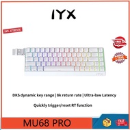 （NEW Switch）LYX MU68 Pro Gaming Office Magnetic Keyboard, 8K, Aluminum Alloy, Low Latency, Quick Tri